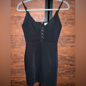 Superdown Black Mini Dress
